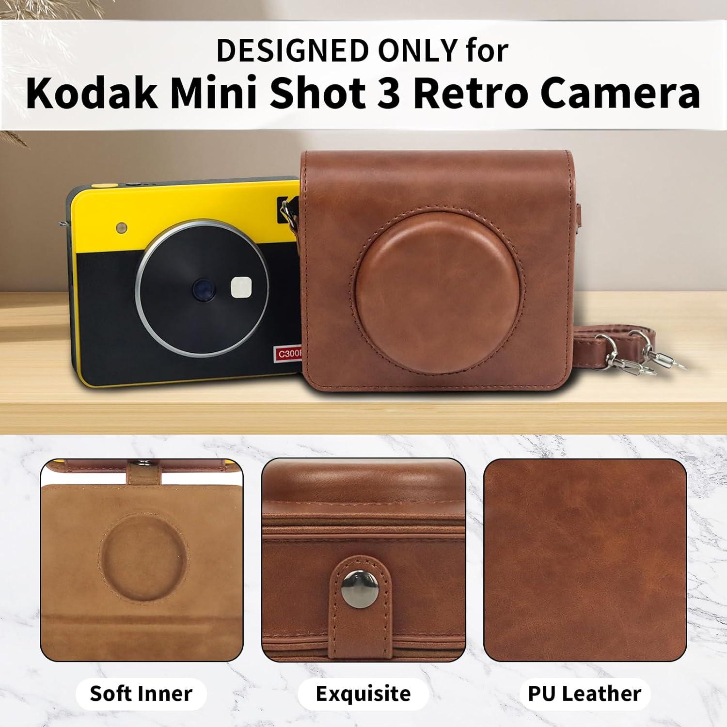 Funda Protectora Kuprusar C300R para Cámara Kodak Mini Shot 3