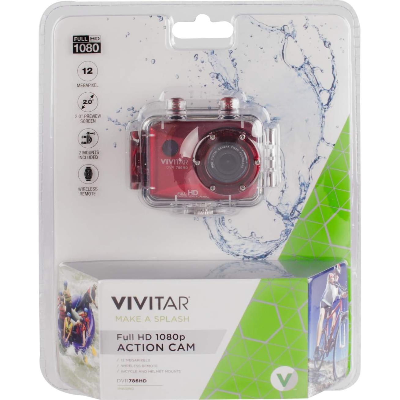 Cámara de Acción Vivitar DVR 786HD Full HD 12.1 MP