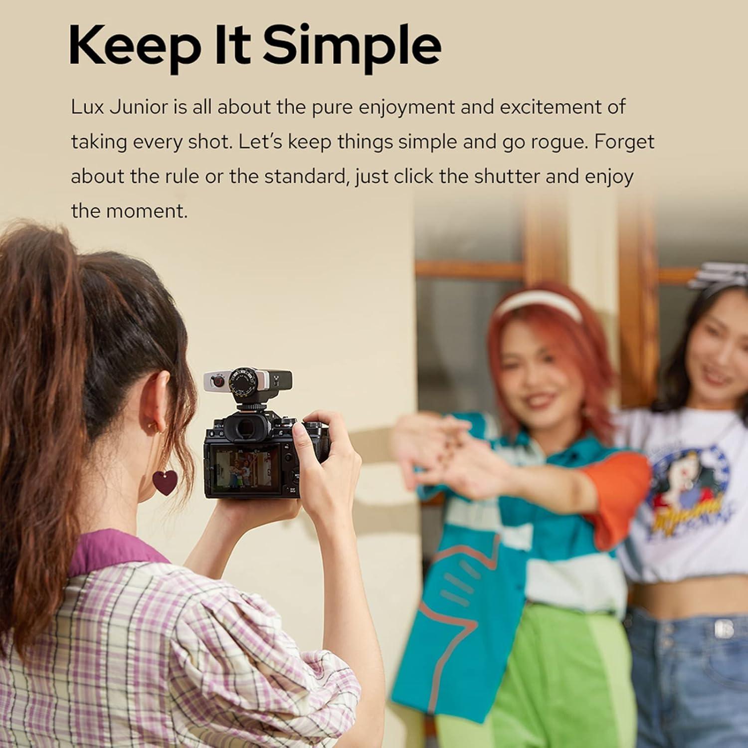 Flash de Cámara Godox Lux Junior GN12 6000K Compatible Canon Nikon