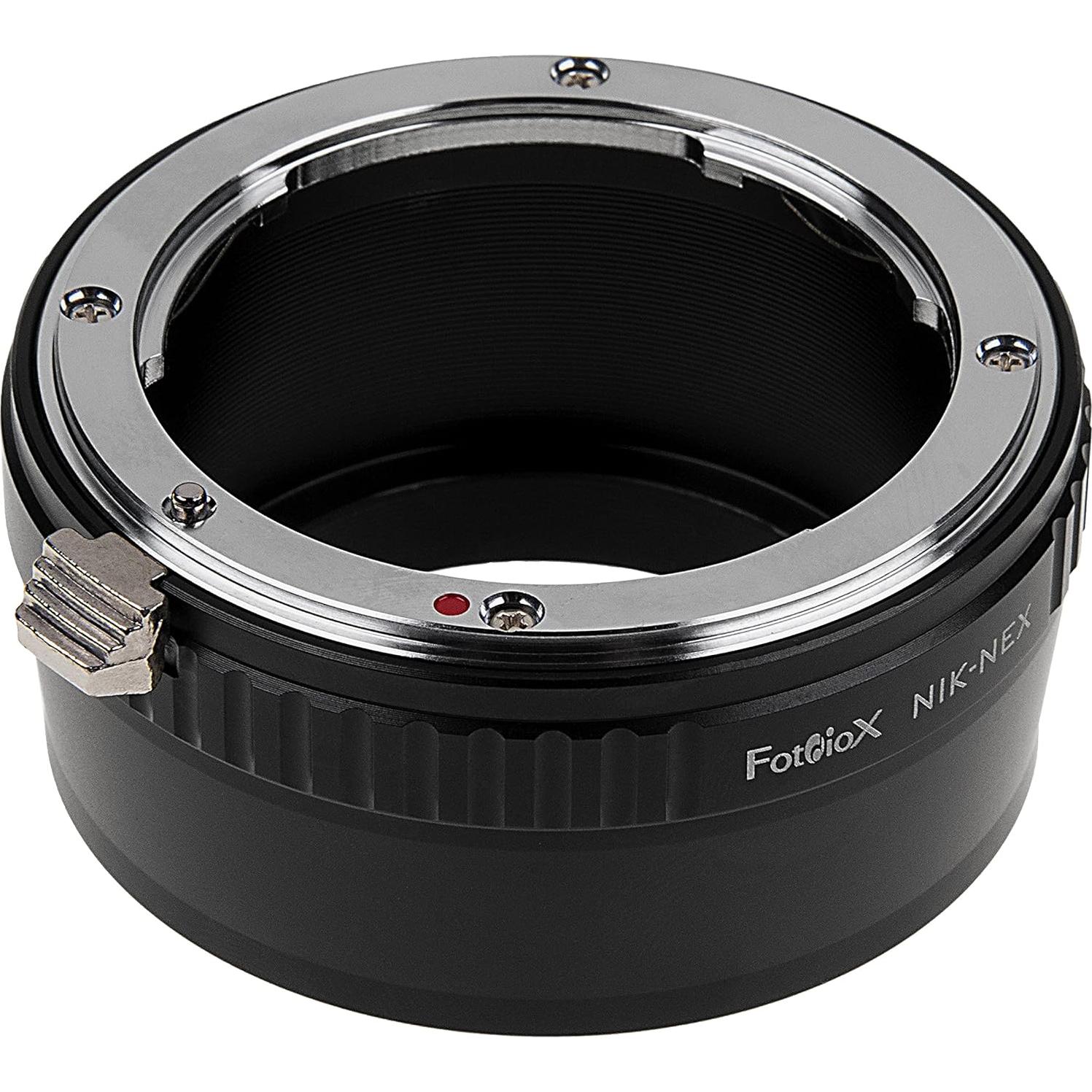 Adaptador Fotodiox Nikon F a Sony E-Mount - Enfoque Infinito