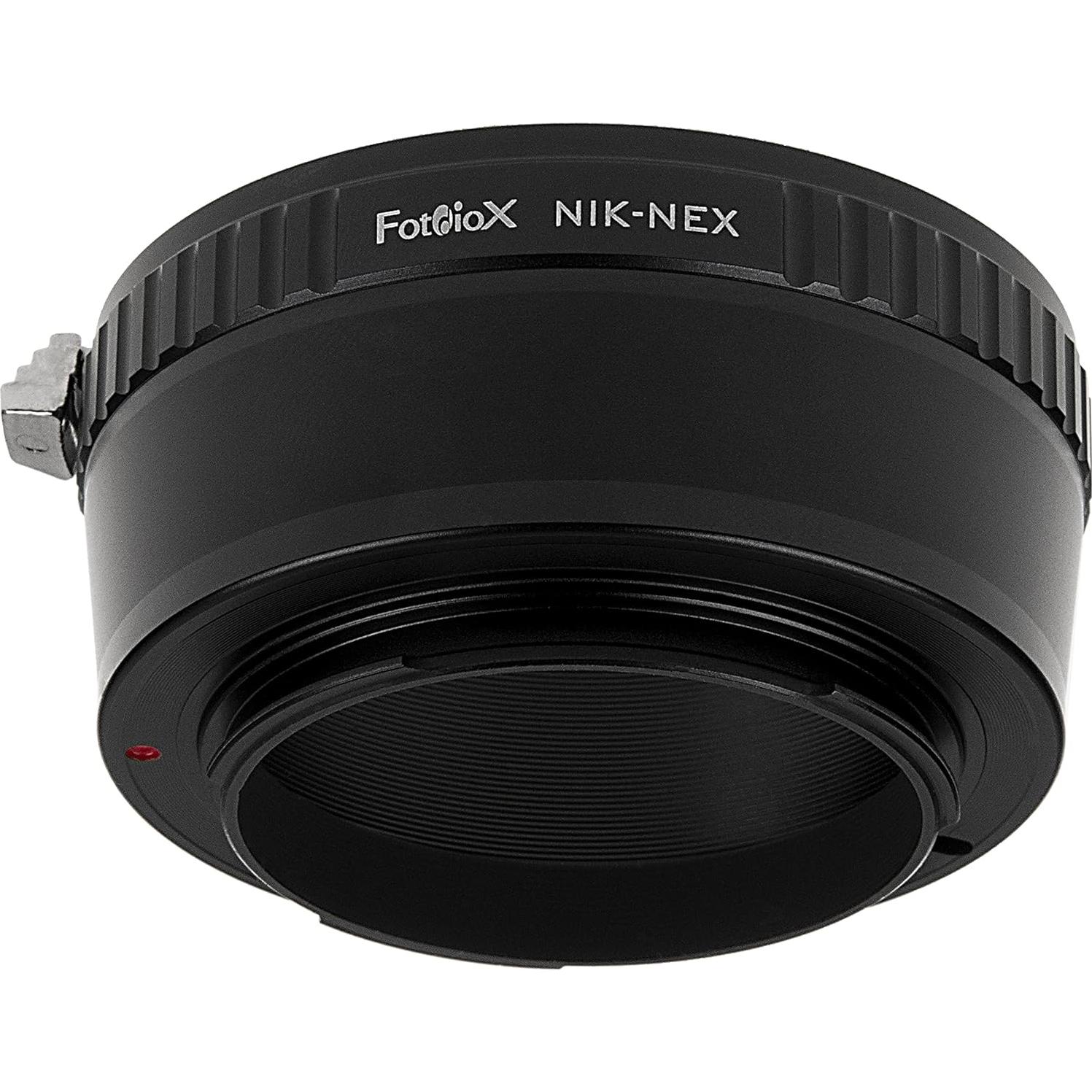 Adaptador Fotodiox Nikon F a Sony E-Mount - Enfoque Infinito