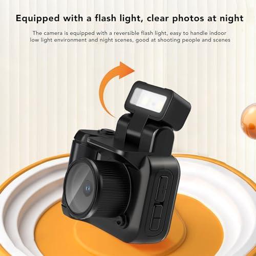 Cámara Digital Compacta Asixxsix 1080P para Niños con LED