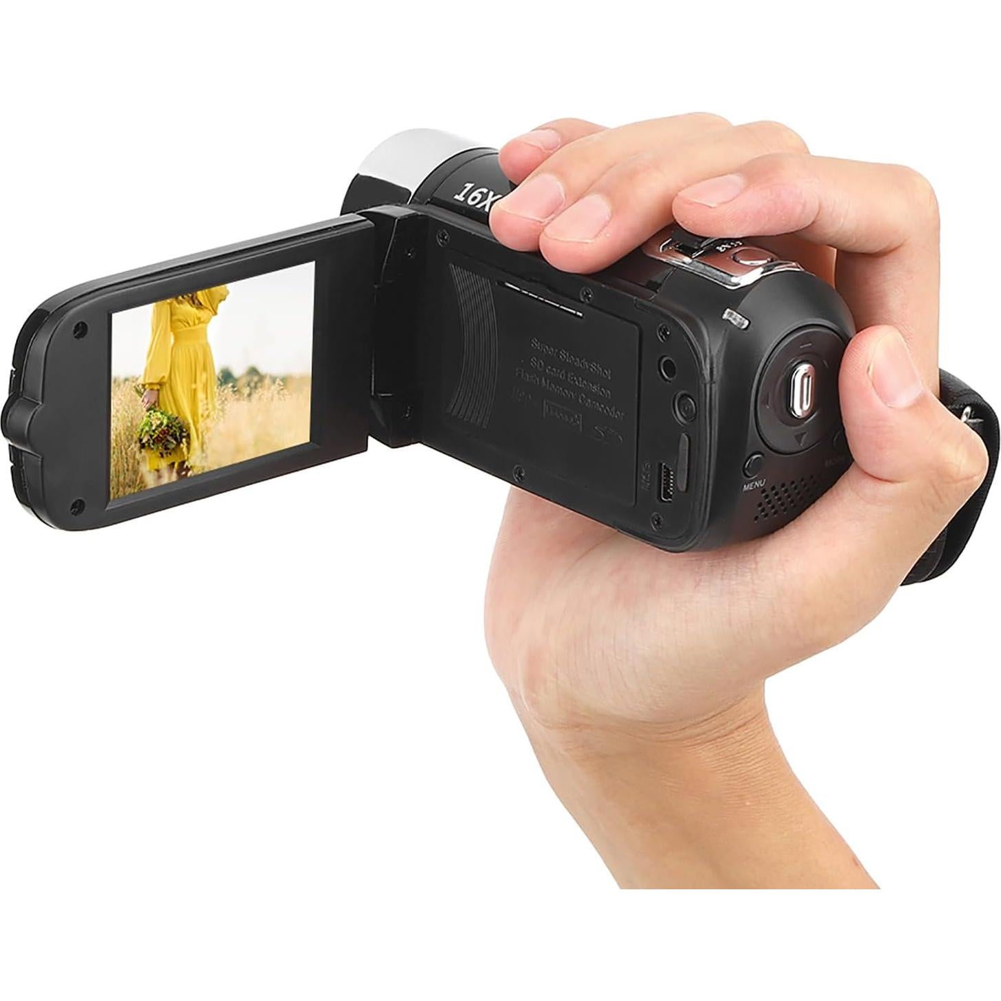 Cámara de Video Zopsc Full HD 1080P 16X Zoom Digital