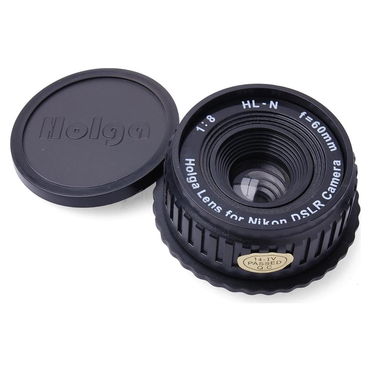 Holga 60mm f/8 Lens for Nikon DSLR (Black)