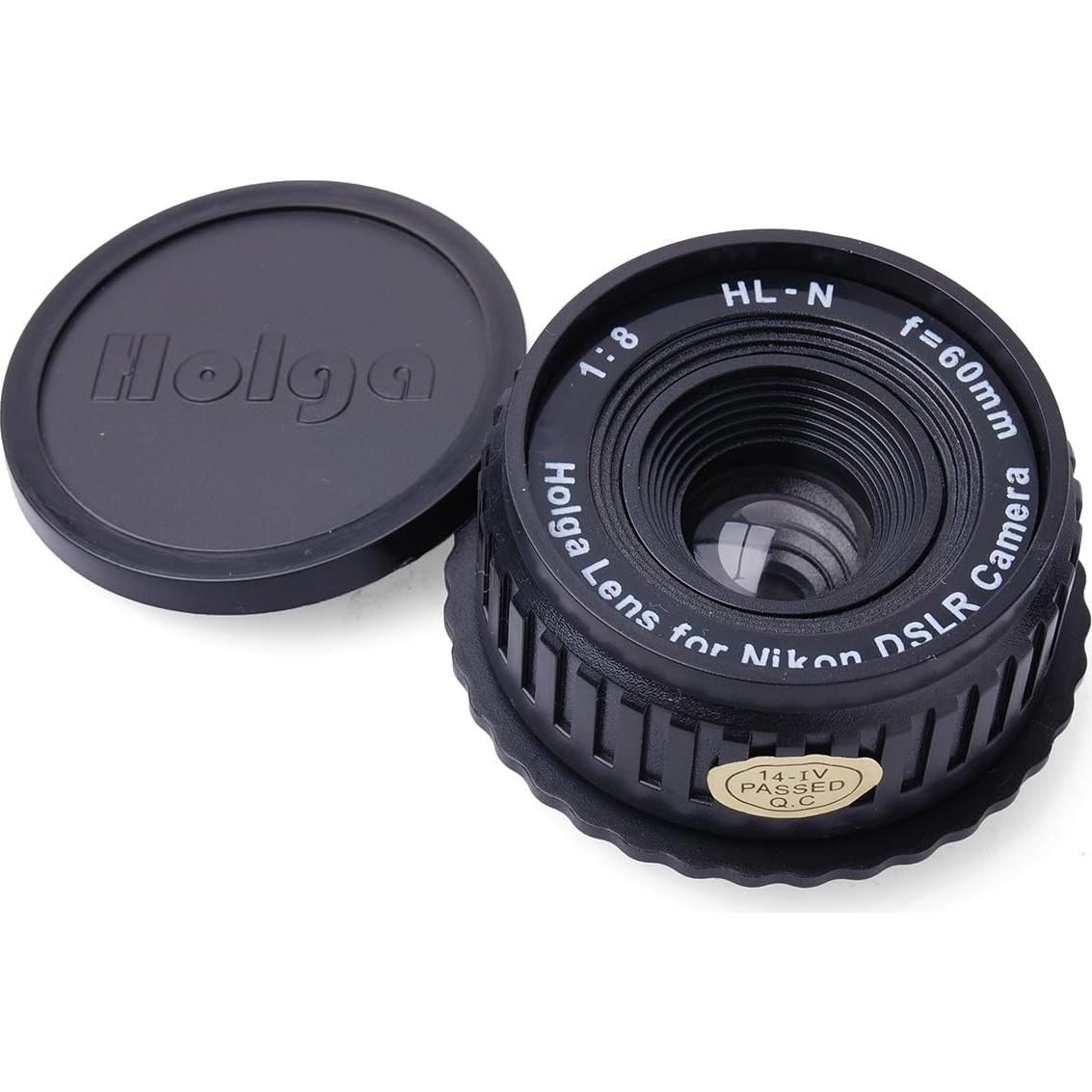 Holga 60mm f/8 Lens for Nikon DSLR (Black)