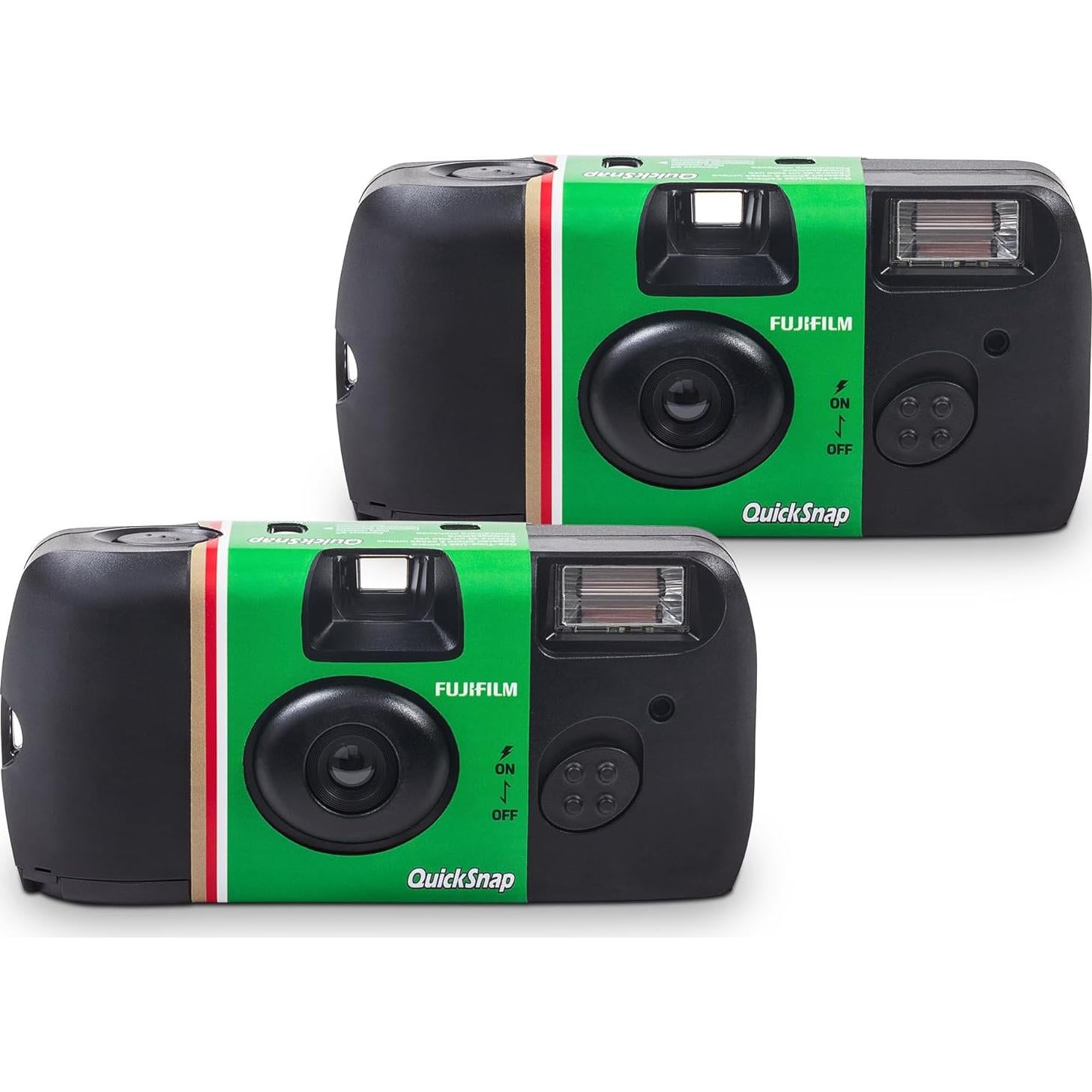 Cámara desechable Fujifilm QuickSnap Flash 400 - Paquete de 2