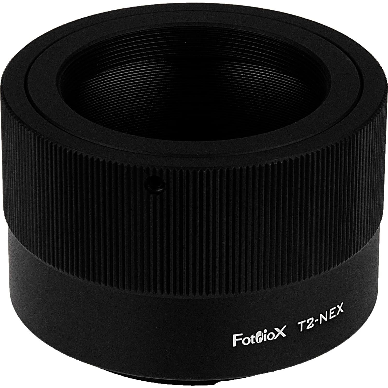 Fotodiox Lens Mount Adapter Compatible with T-Mount (42x0.75mm) Screw Mount Lenses to Sony E-Mount Cameras