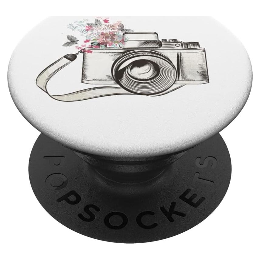 PopSocket PopGrip Estándar Vintage Mariposas para Teléfonos