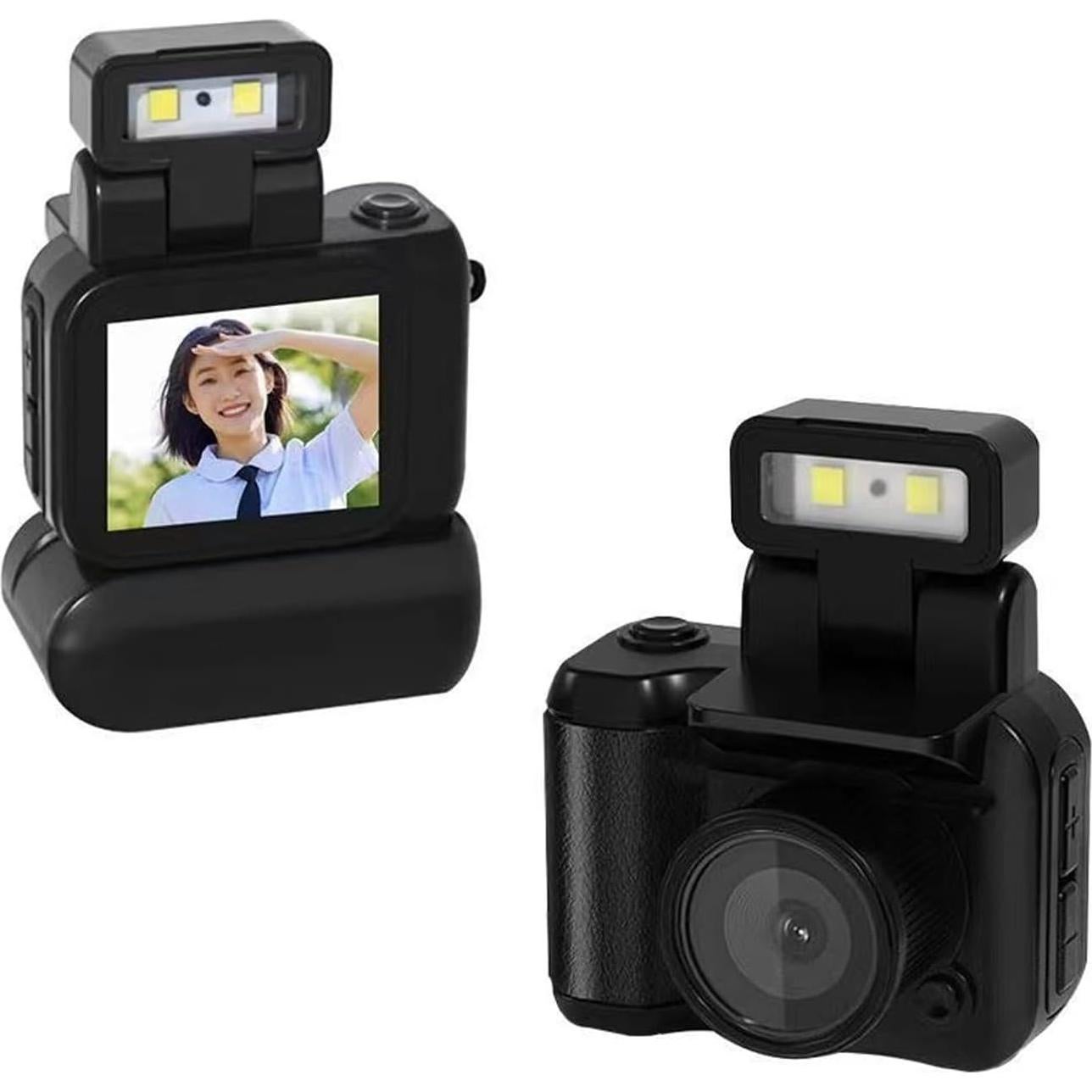 Cámara Mini Retro de Llavero Gugxiom 1080P 2MP con Carga