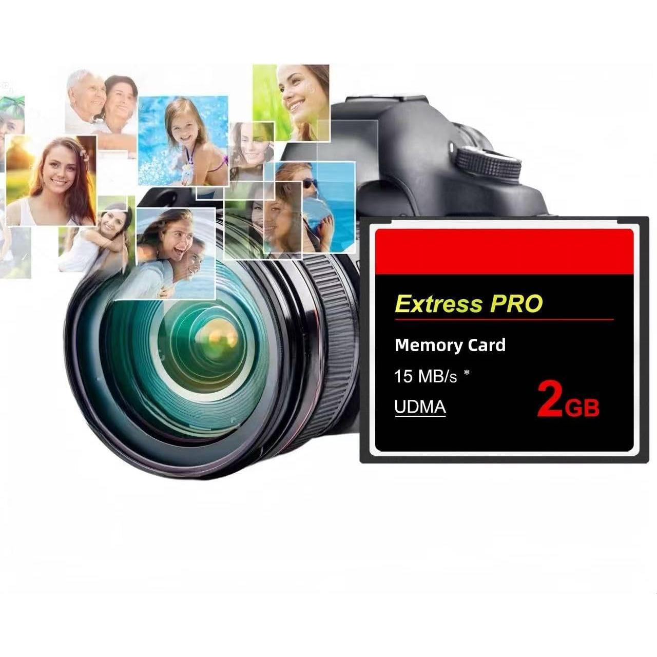 Tarjeta CF 2GB GYWY Alta Velocidad para Cámaras Digitales