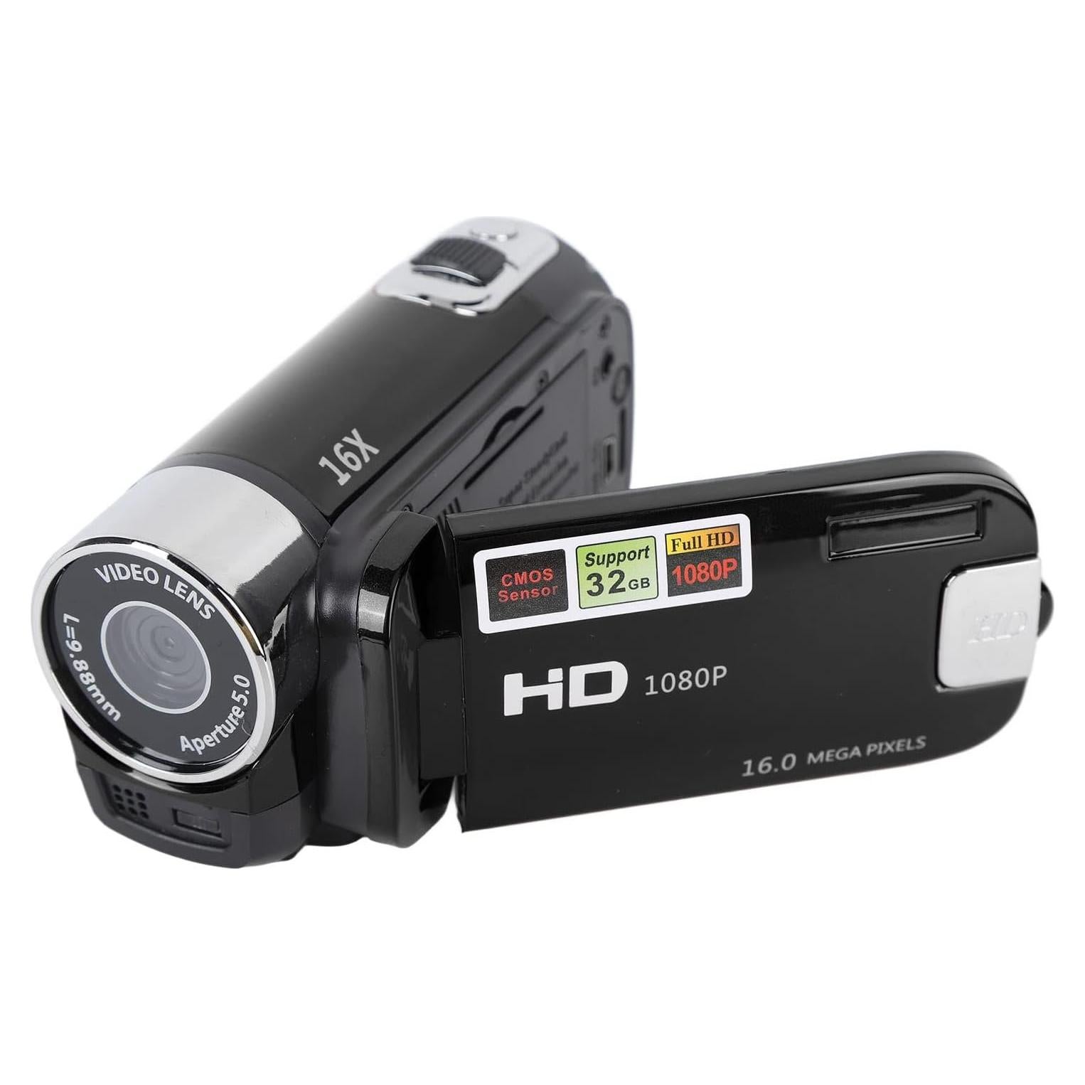 Cámara de Video Ejoyous 4K 48MP Pantalla 6.86cm Zoom 16x