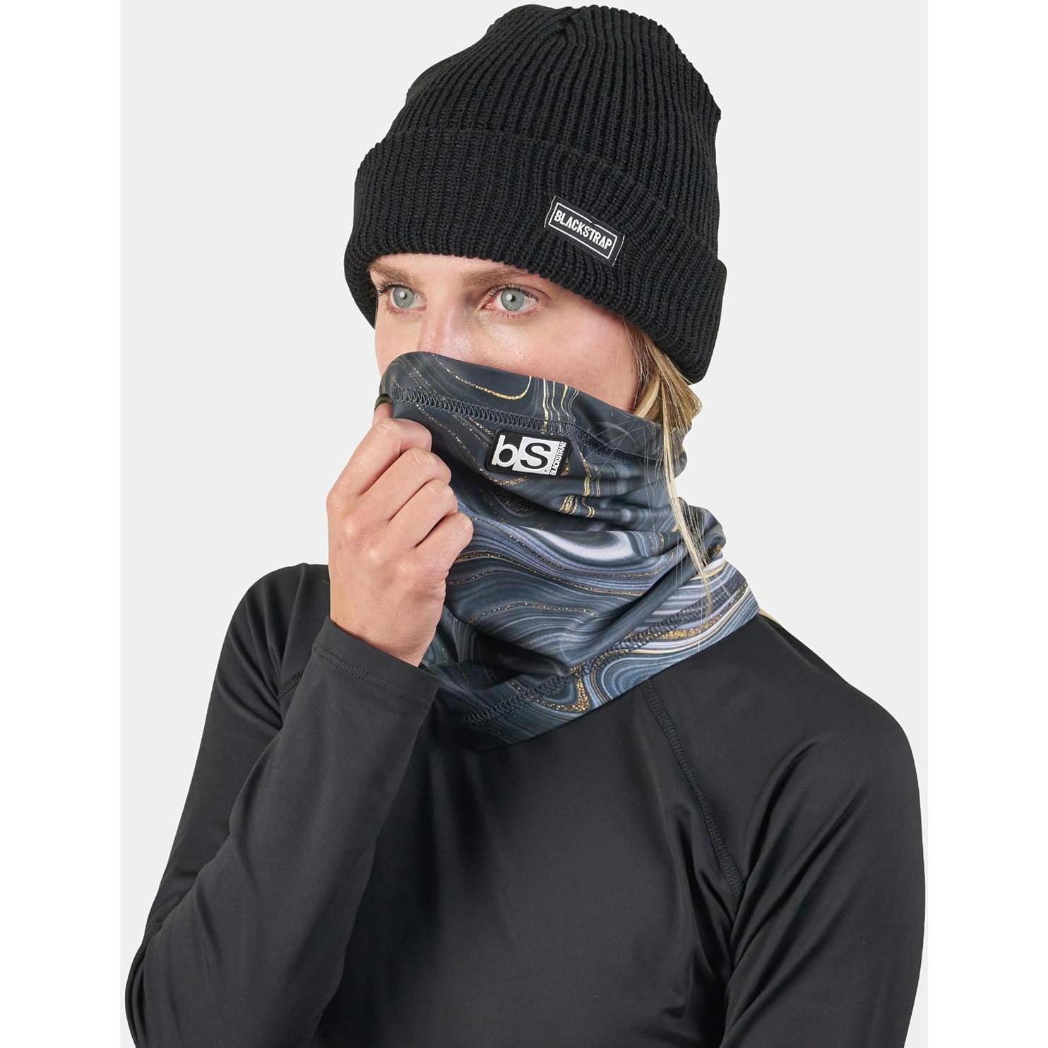 Calentador de Cuello Doble Capa BLACKSTRAP Negro Geode