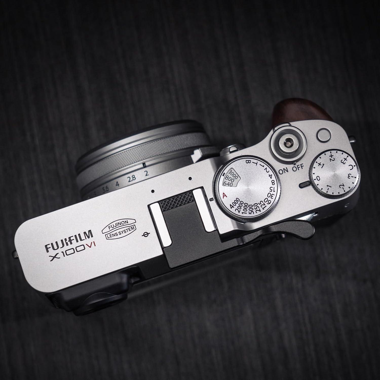 Agarradera de Pulgar Iborrys para Cámara Fujifilm X100VI - Antideslizante