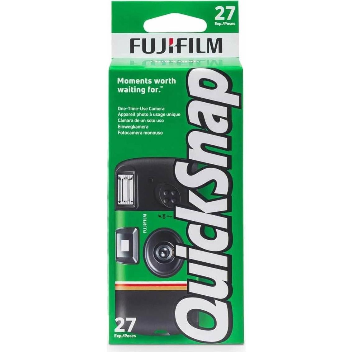 Cámara desechable Fujifilm QuickSnap Flash 400 - 5 unidades
