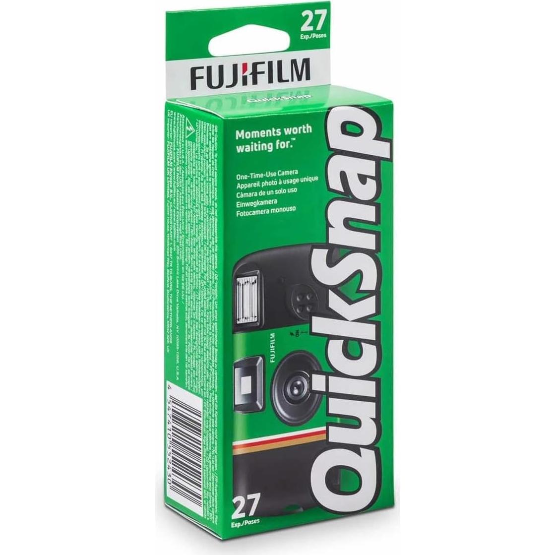 Cámara desechable Fujifilm QuickSnap Flash 400 - 5 unidades