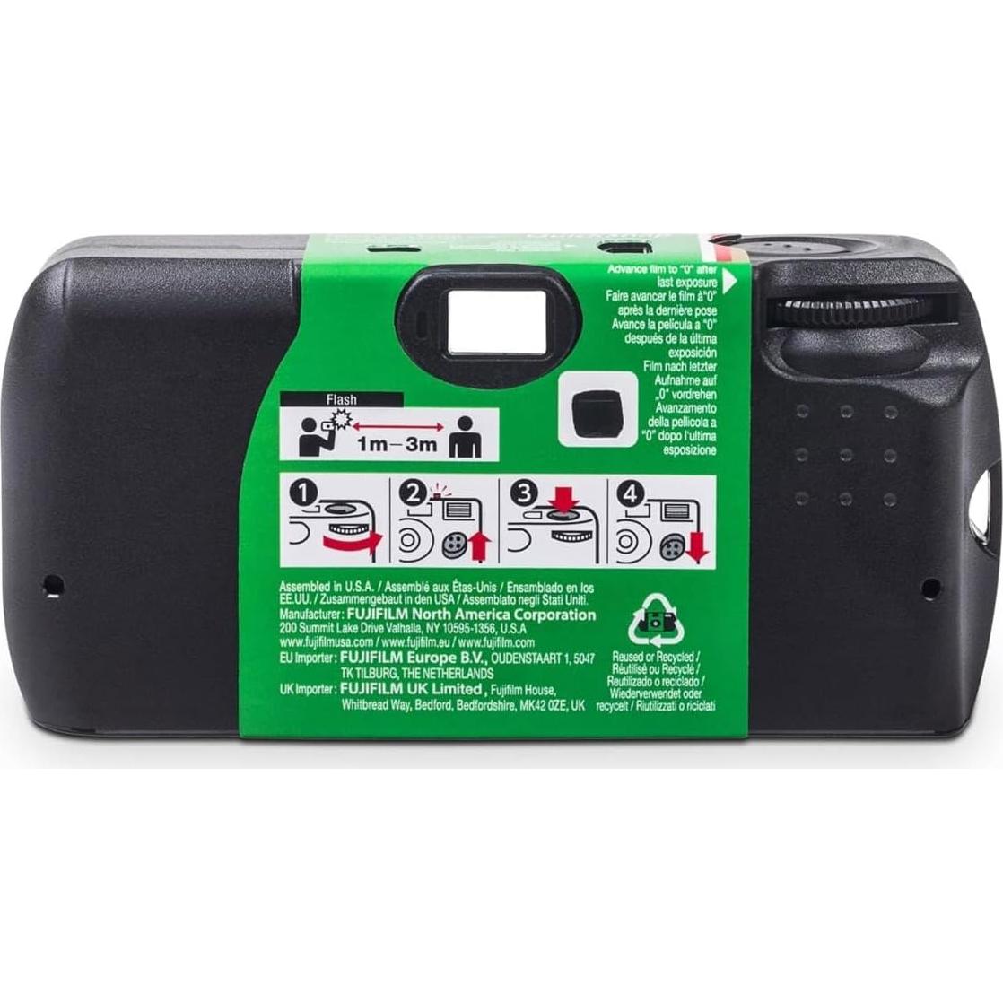 Cámara desechable Fujifilm QuickSnap Flash 400 - 5 unidades