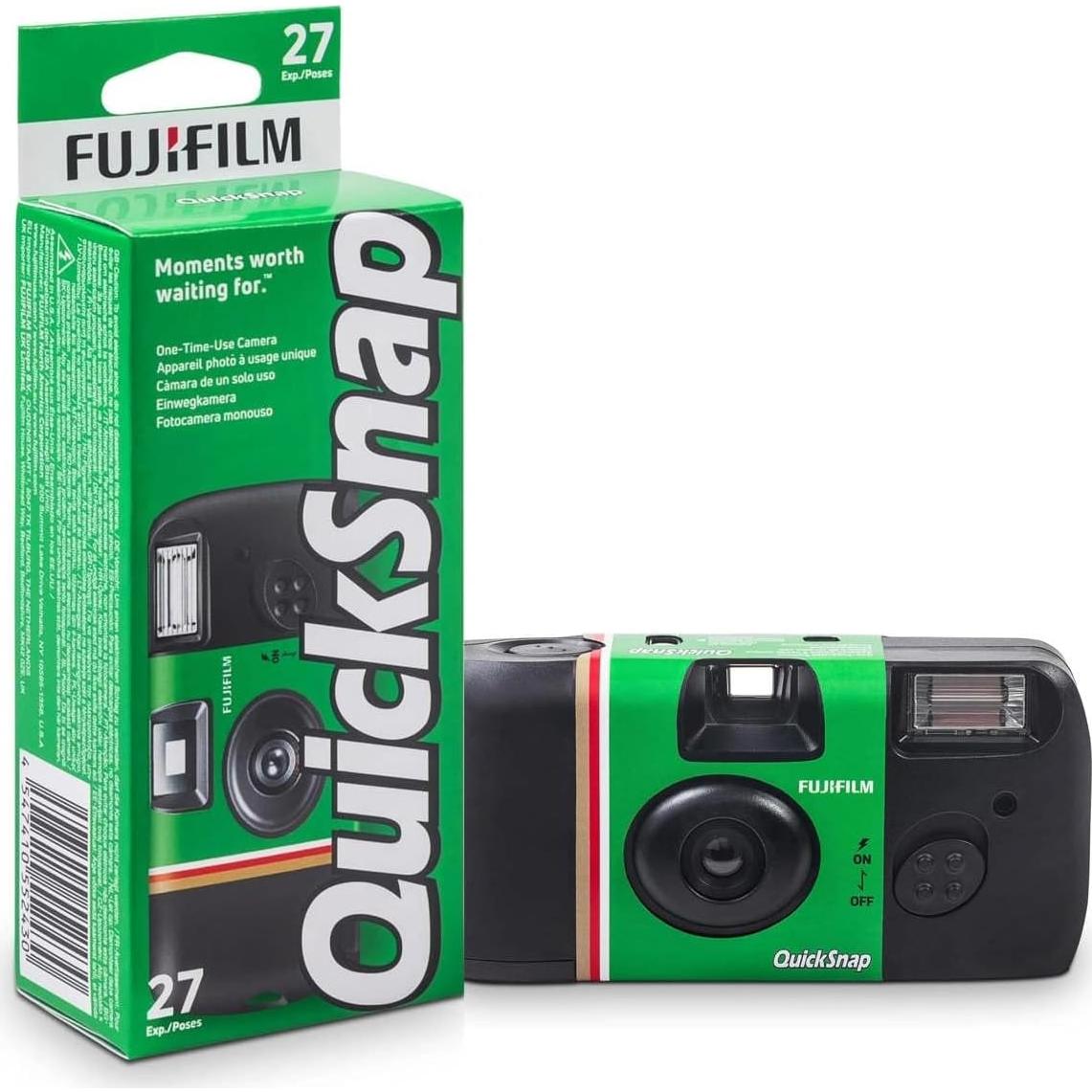 Cámara desechable Fujifilm QuickSnap Flash 400 - 5 unidades