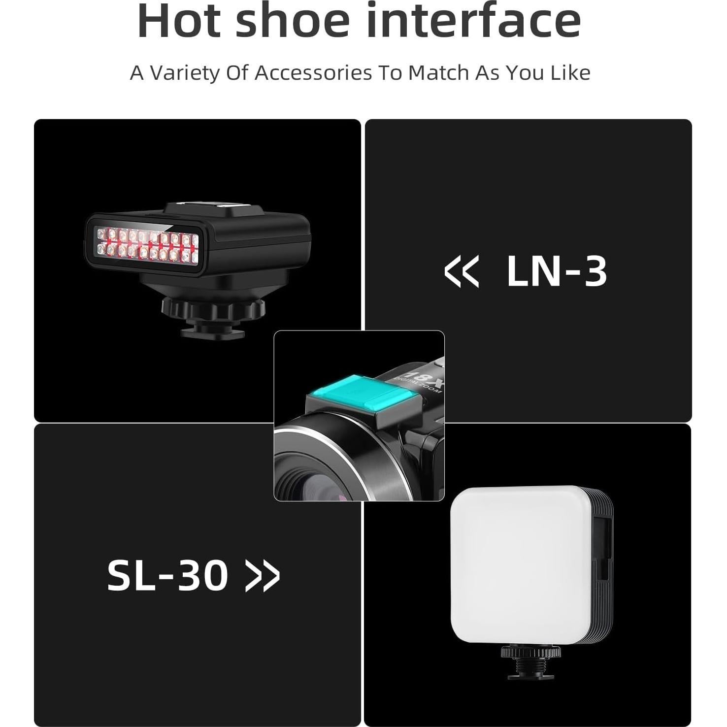 Cámara de Video ORDRO B320 Full HD 1080P 30FPS 18X Zoom