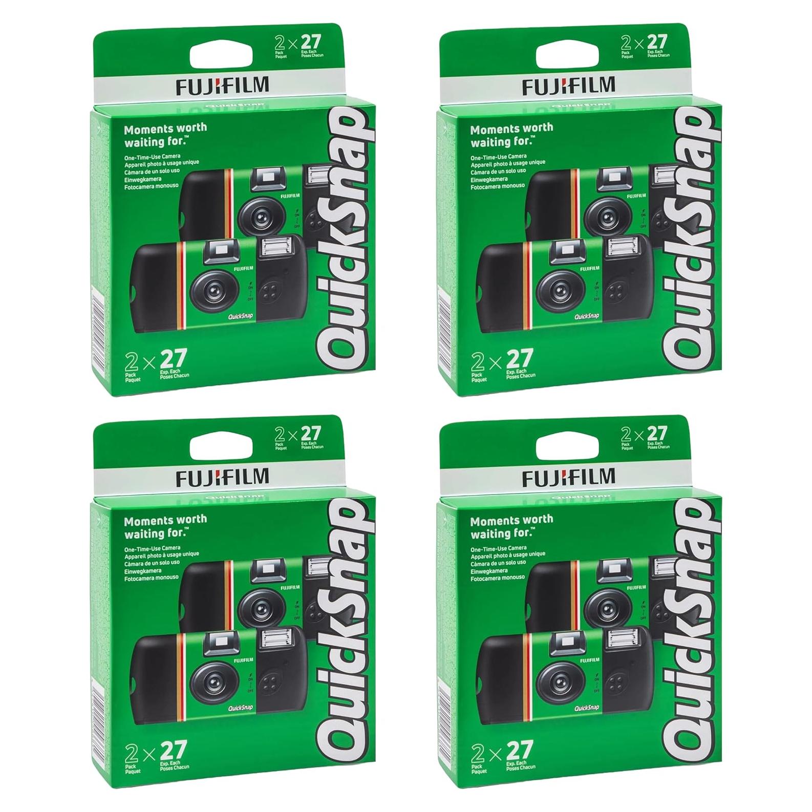 Cámara desechable Fujifilm QuickSnap Flash 400 - 8 unidades