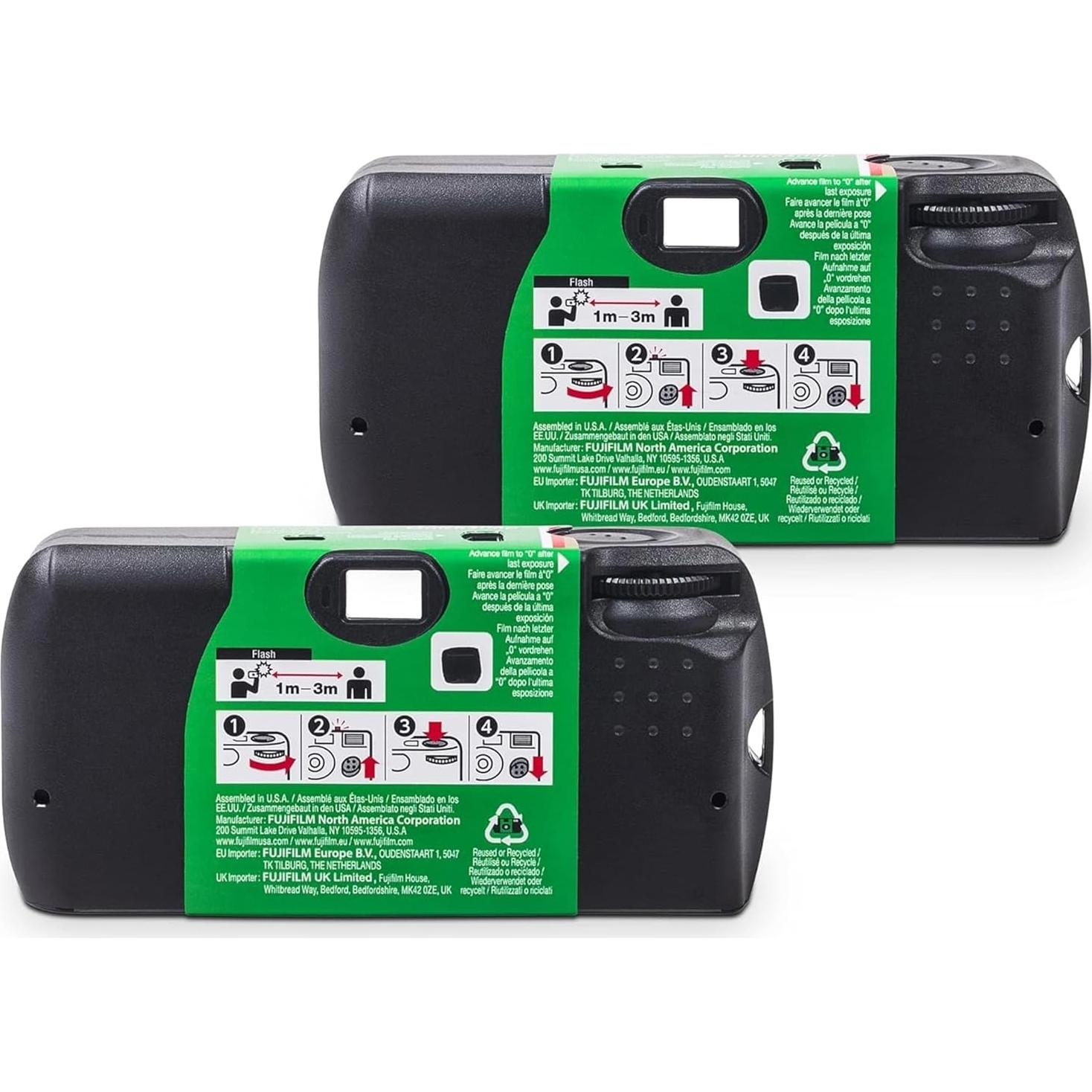 Cámara desechable Fujifilm QuickSnap Flash 400 - 8 unidades