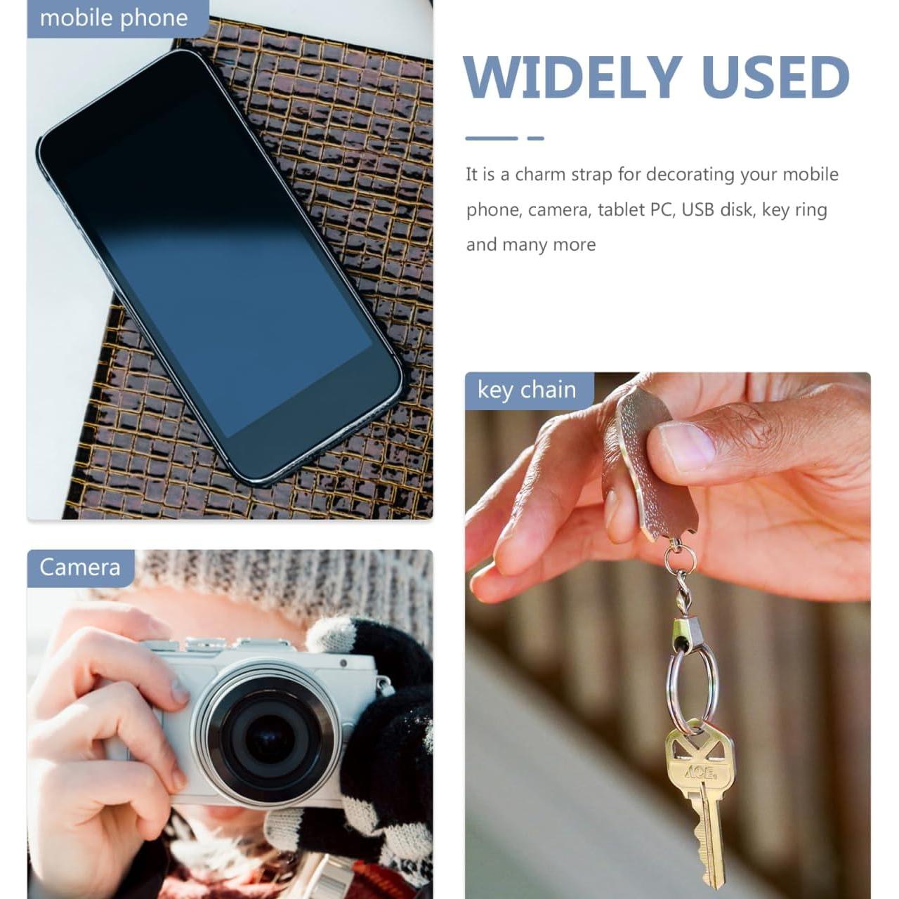 Encanto de Teléfono de Jade Loto - Accesorio Decorativo Rojo