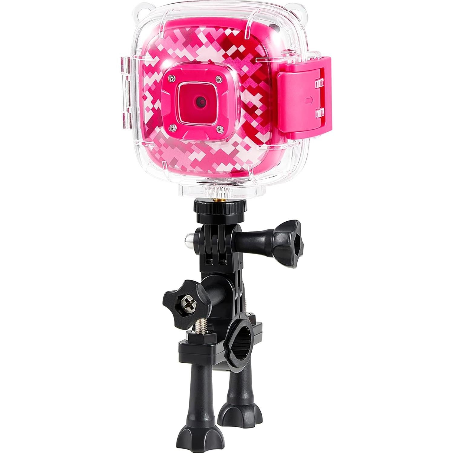 Cámara de Acción Vivitar Kids Tech Rosa 5MP HD Impermeable