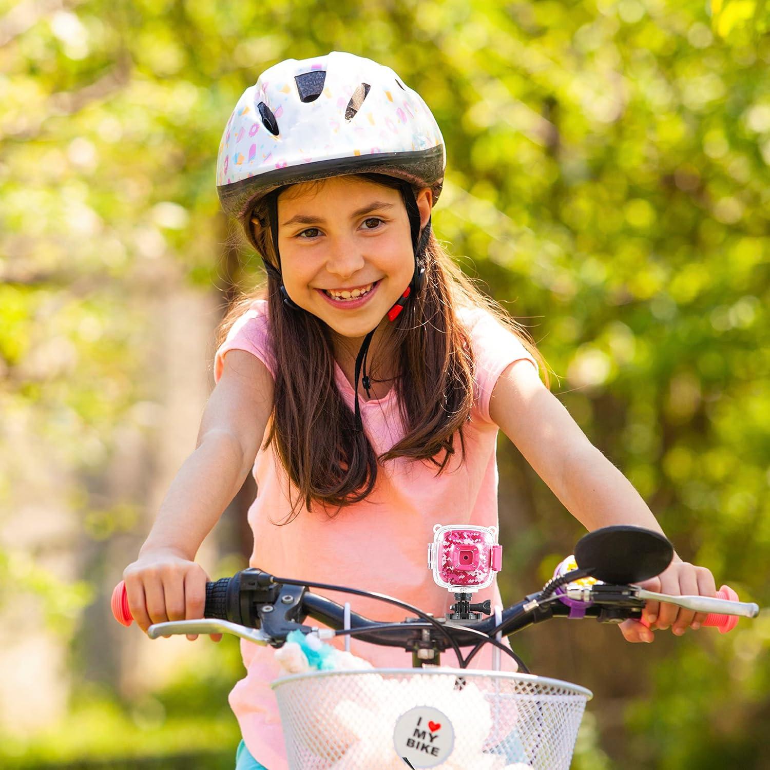 Cámara de Acción Vivitar Kids Tech Rosa 5MP HD Impermeable