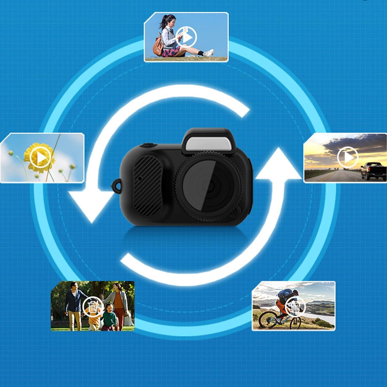 Cámara Digital Mini Yunir 1080P 2MP con Batería de 100 Min