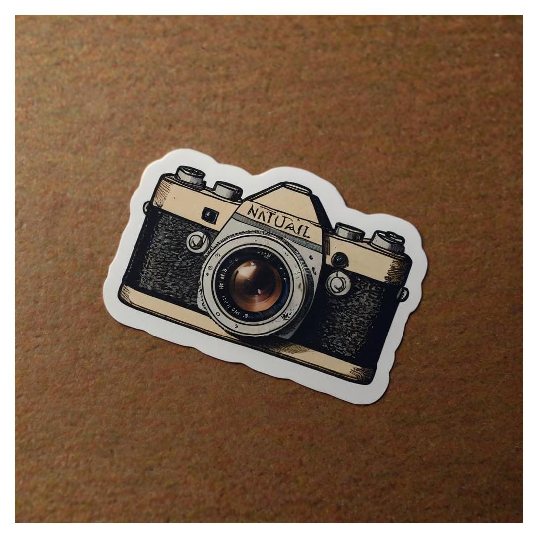 Calcomanías Vintage Quondam Sticker 5.08cm Impermeables