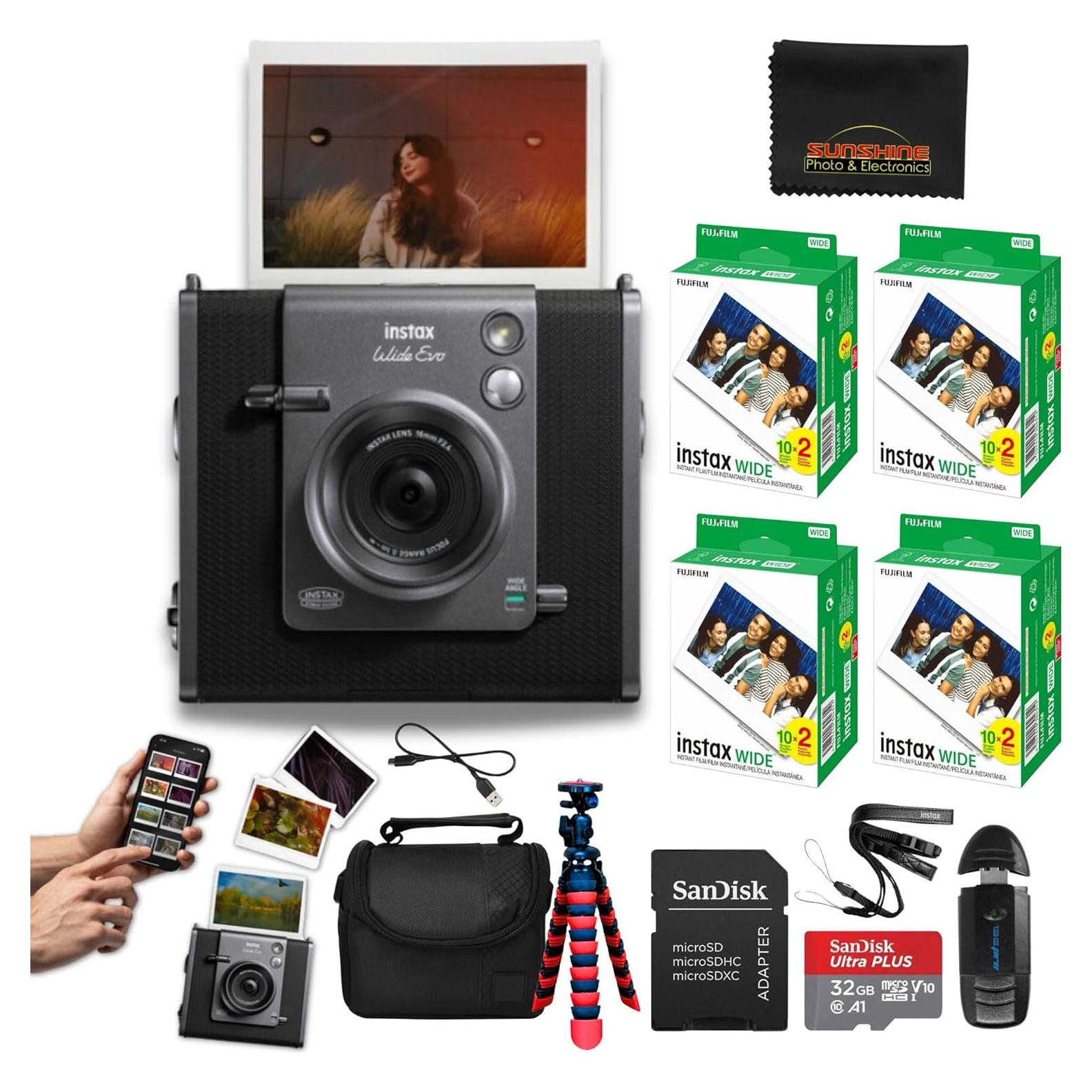 Cámara Instantánea Híbrida Fujifilm Instax Wide EVO 16MP