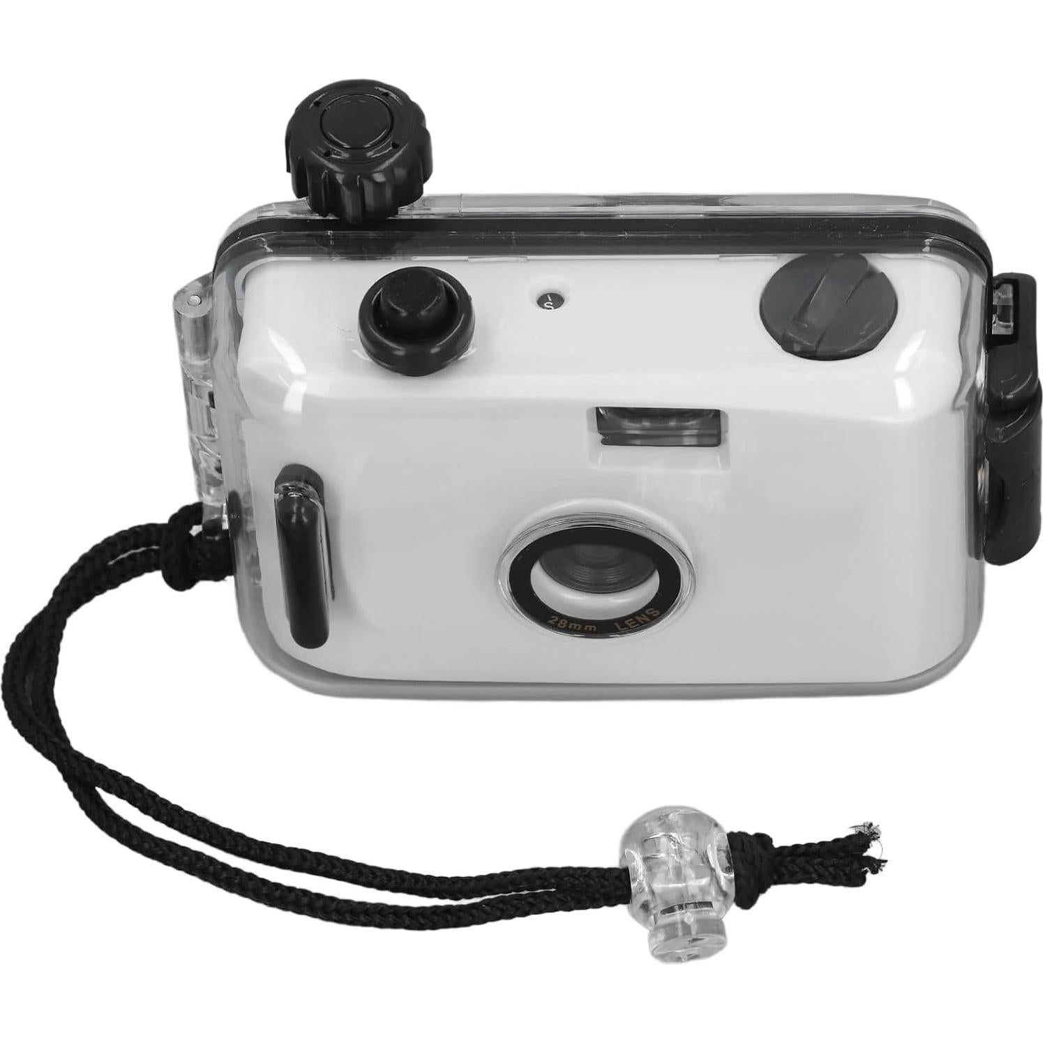 Cámara de película 35MM SENECESLI con funda impermeable