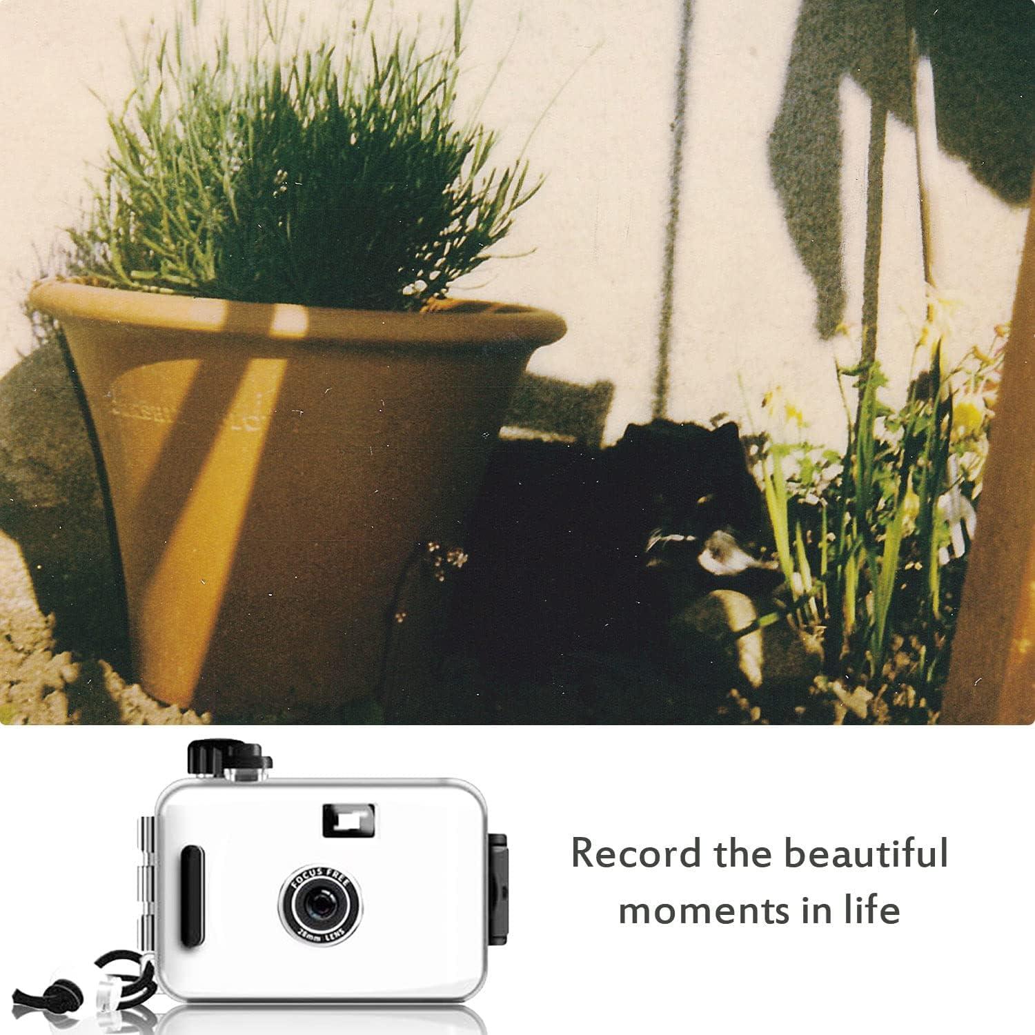 Cámara de película 35mm a prueba de agua IP68 - Blanco