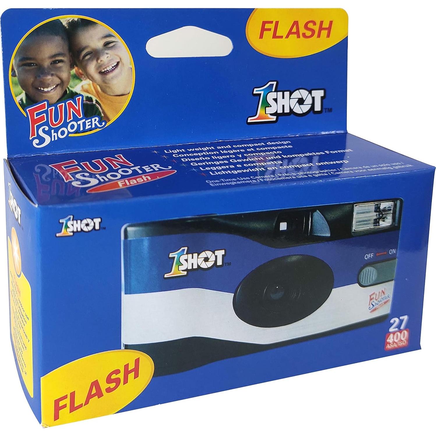 Cámara desechable 1 Shot Xiamen 35 mm con Flash - 27 Exposiciones