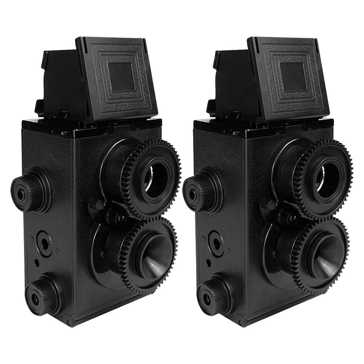 Kit de Cámara DIY DEVMO TLR Doble Lente 35mm 2 Pcs