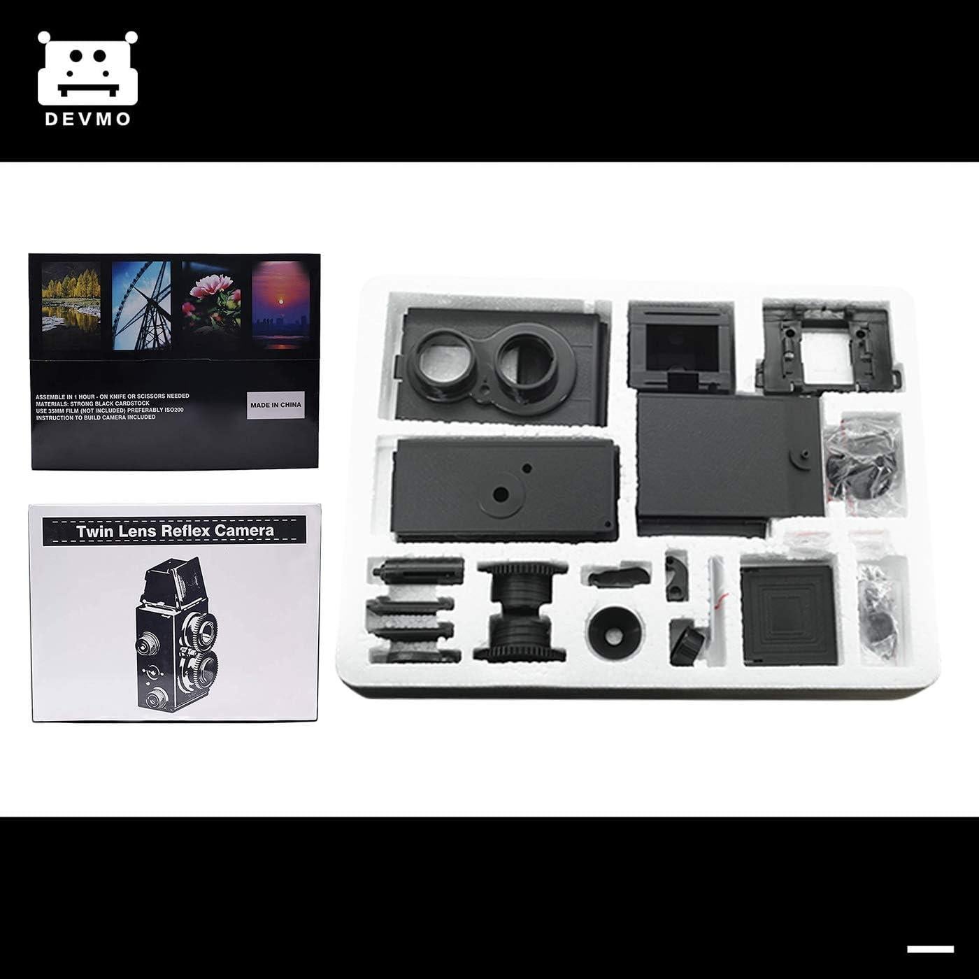 Kit de Cámara DIY DEVMO TLR Doble Lente 35mm 2 Pcs