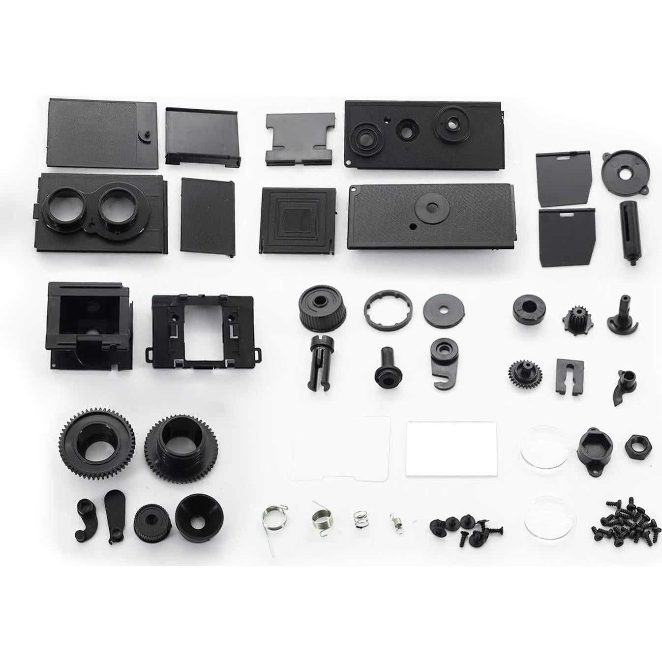 Kit de Cámara DIY DEVMO TLR Doble Lente 35mm 2 Pcs