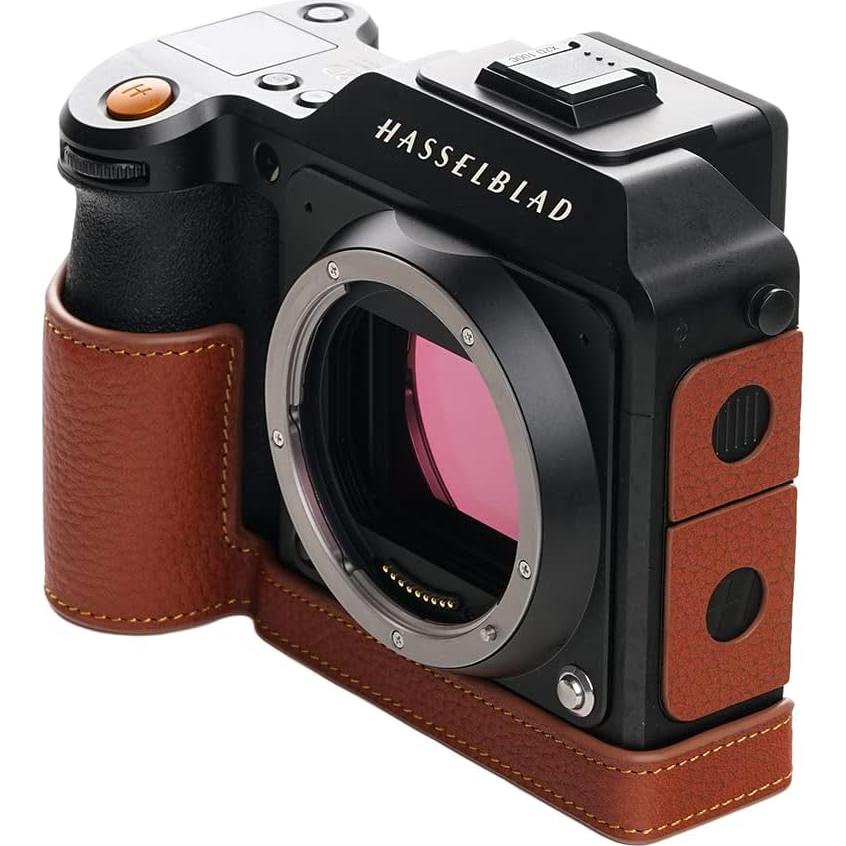Funda de cámara BolinUS de cuero para Hasselblad X2D 100C