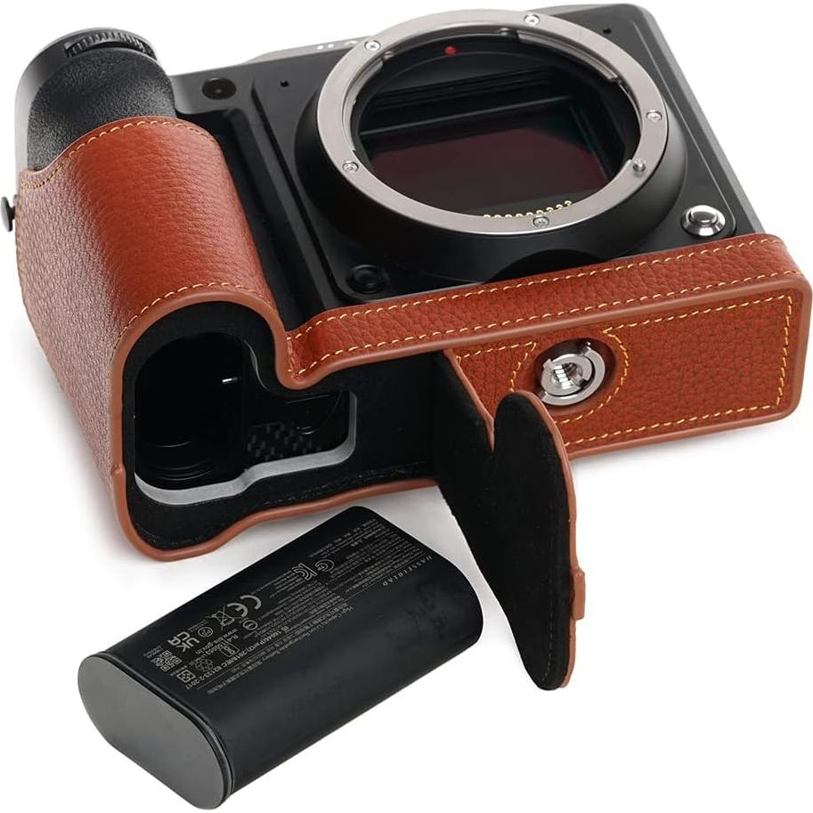 Funda de cámara BolinUS de cuero para Hasselblad X2D 100C