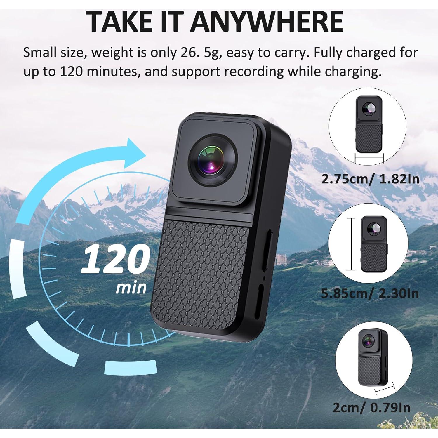 Cámara de acción Ahheyie IM-X6 HD 1080P con lente gran angular