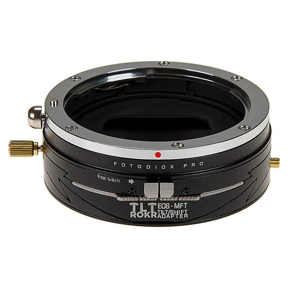 Adaptador Fotodiox Pro TLT ROKR Tilt/Shift Canon a MFT