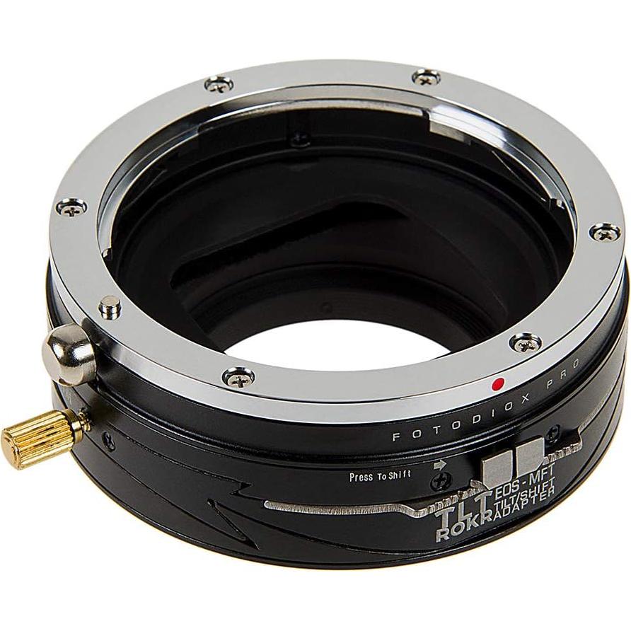 Adaptador Fotodiox Pro TLT ROKR Tilt/Shift Canon a MFT