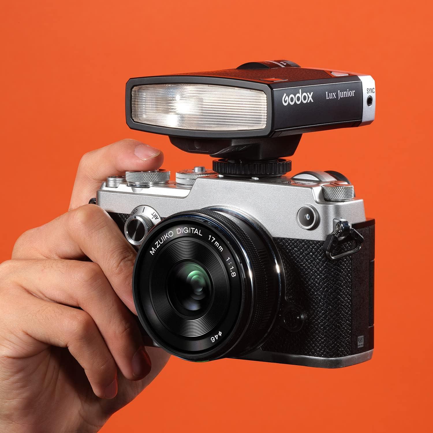 Flash Godox Lux Junior Retro para Cámara GN12 6000K