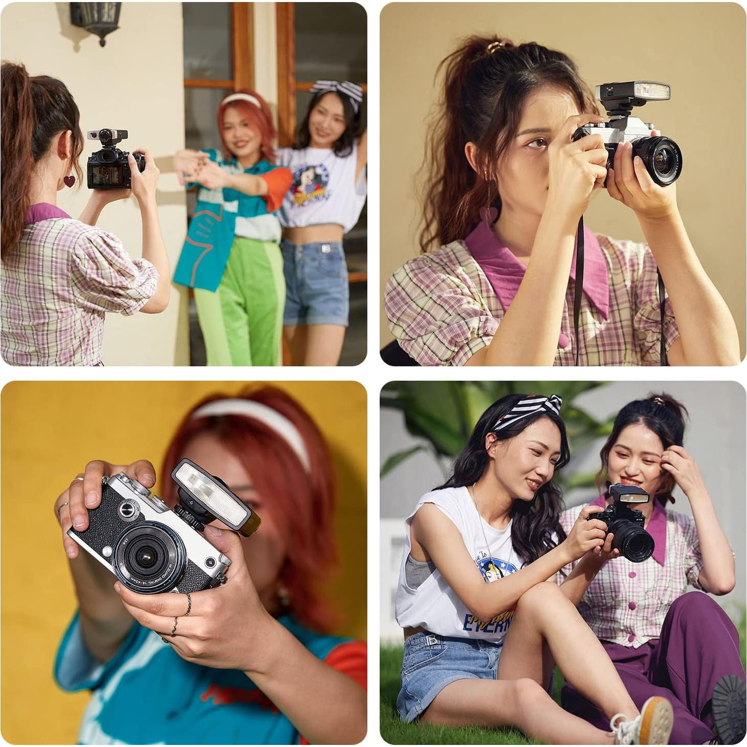 Flash Godox Lux Junior Retro para Cámara GN12 6000K