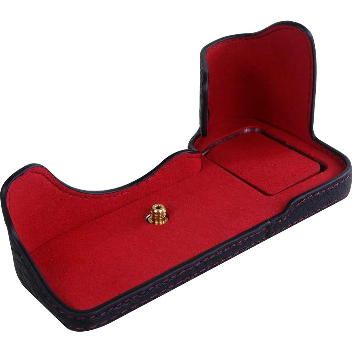 Funda de Cuero Genuino Rieibi para Cámara Sony Alpha 7 IV - Negra