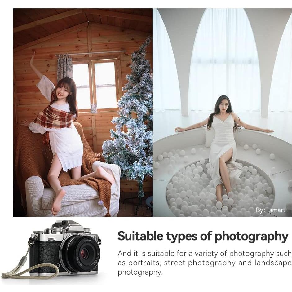 Lente TTArtisan AF 27mm F2.8 Autoenfoque Montura E Negro