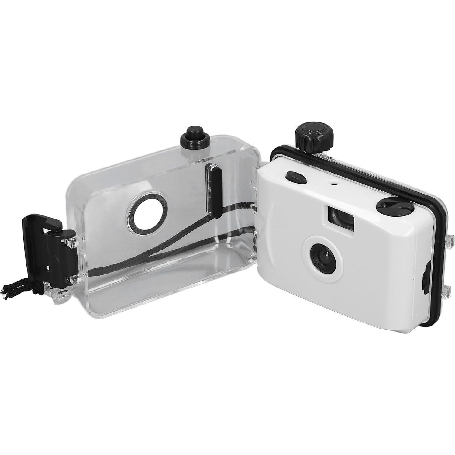 Cámara de película 35mm Jectse retro para niños - Negro