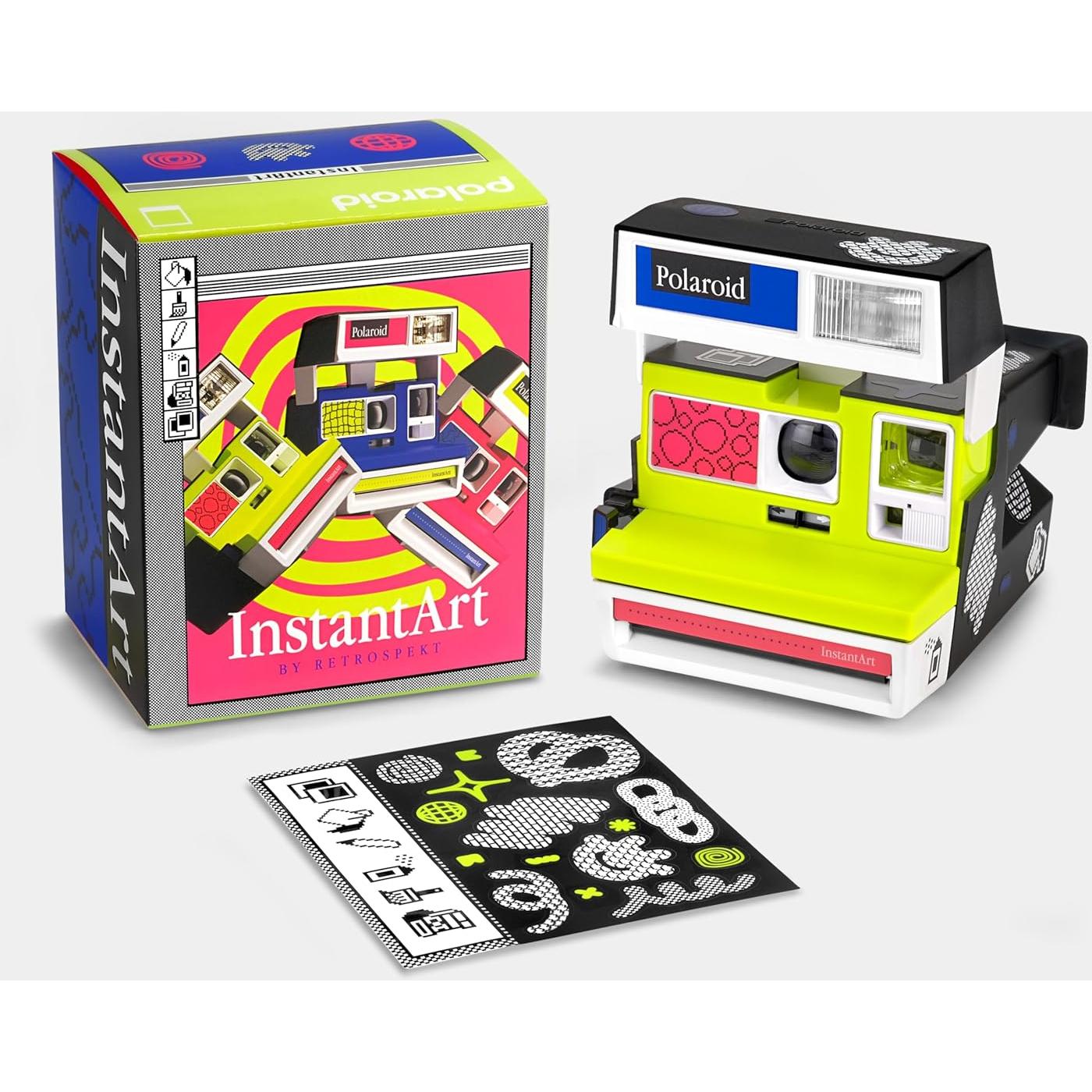 Cámara Instantánea Polaroid 600 Retrospekt Amarilla