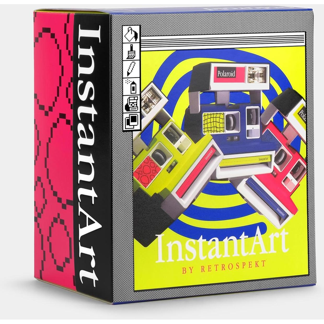 Cámara Instantánea Polaroid 600 Retrospekt Amarilla