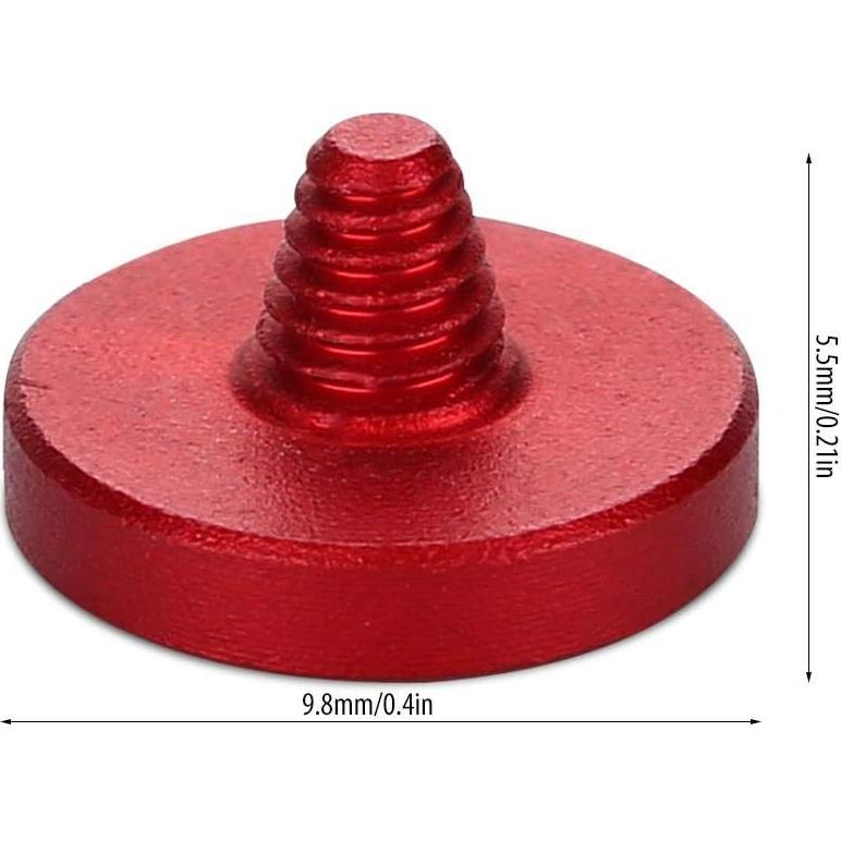 Botones de obturador de cámara Junluck 4Pcs aluminio colores