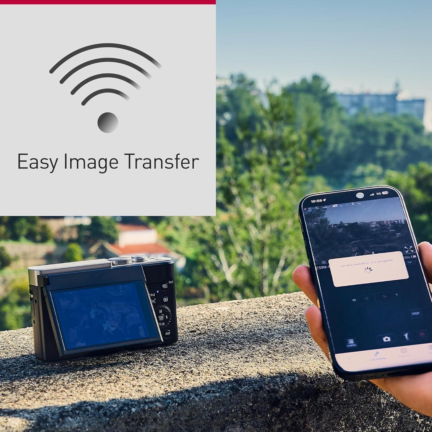 Cámara Compacta Panasonic LUMIX DC-ZS99, 30x Zoom, 4K